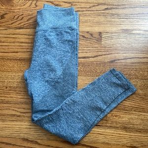 Buff bunny size S leathered blue leggings, excellent condition
